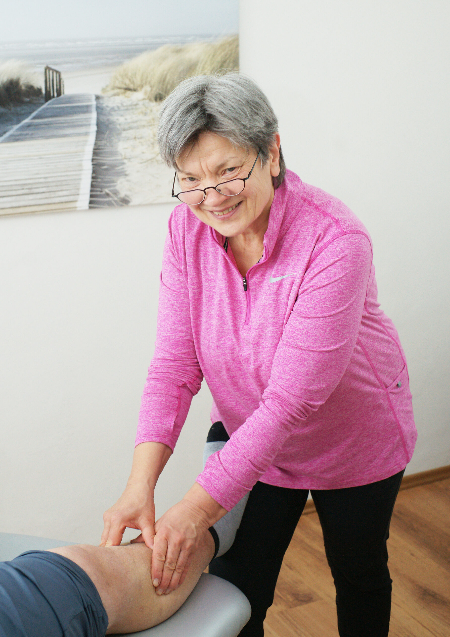 Physiotherapie Christiane Hogreve Wachenhausen bei der Arbeit